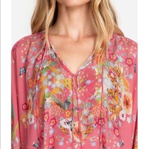 NEW / Johnny Was / Nephi Butterfly & Floral Print